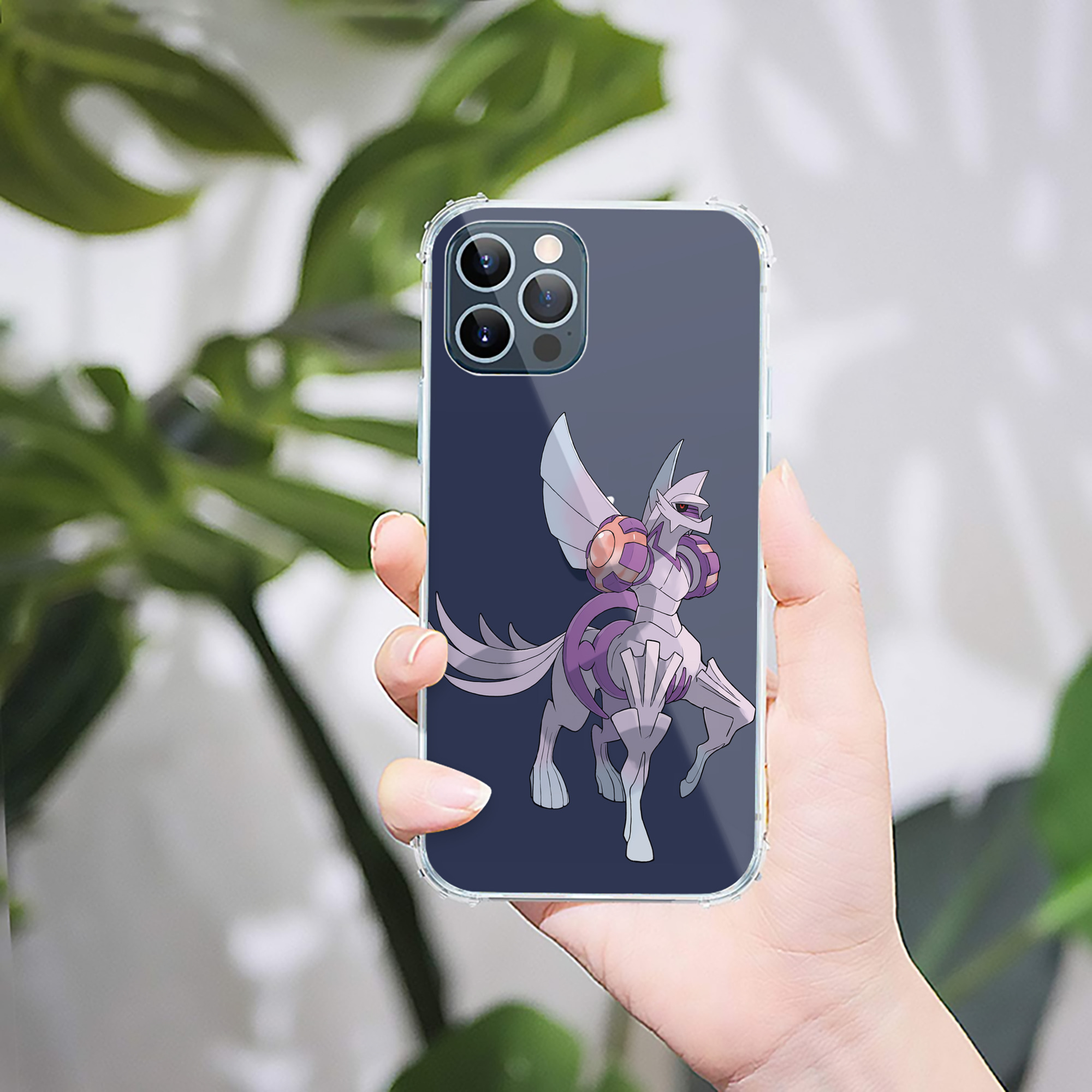 （画像用） ポケットモンスター Pokémon 【iPhone 12シリーズ対応】透明スマホケース（クリアソフトケース）